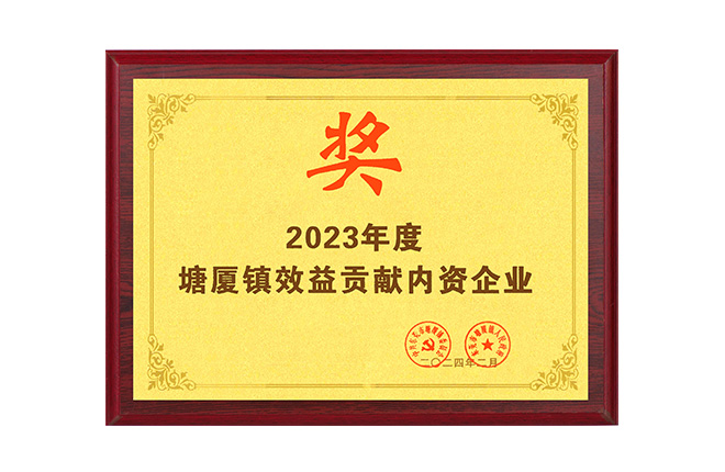 Domestic enterprises contributing to the benefits of Tangxia Town in 2023