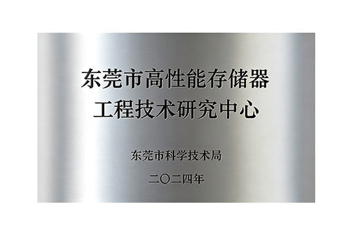 Dongguan High Performance Memory Engineering Technology Research Center